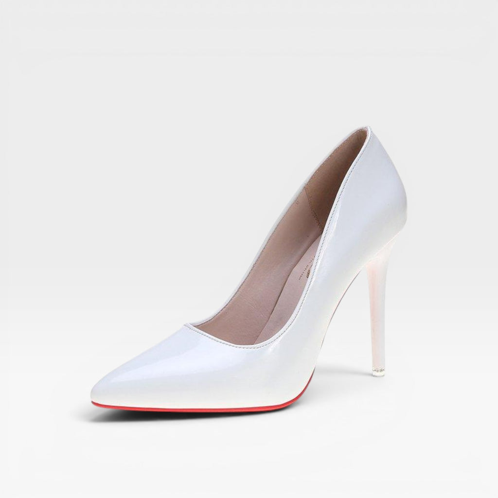 Women's Patent Pointed Toe Court Shoes – Classic Stiletto Heels for Occasions