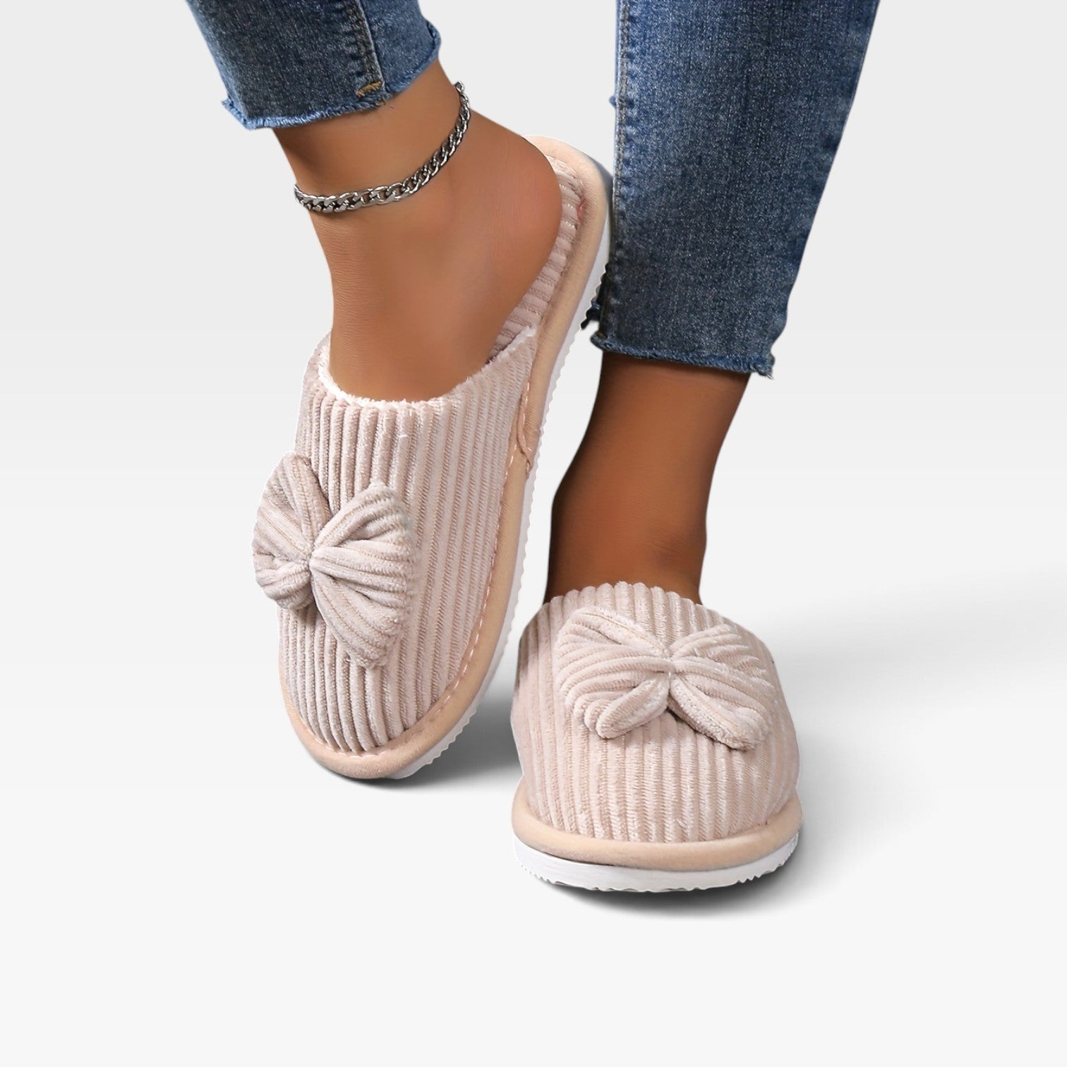 Women's Fleece Lined Slippers – Cozy Cushioned Slip On House Shoes
