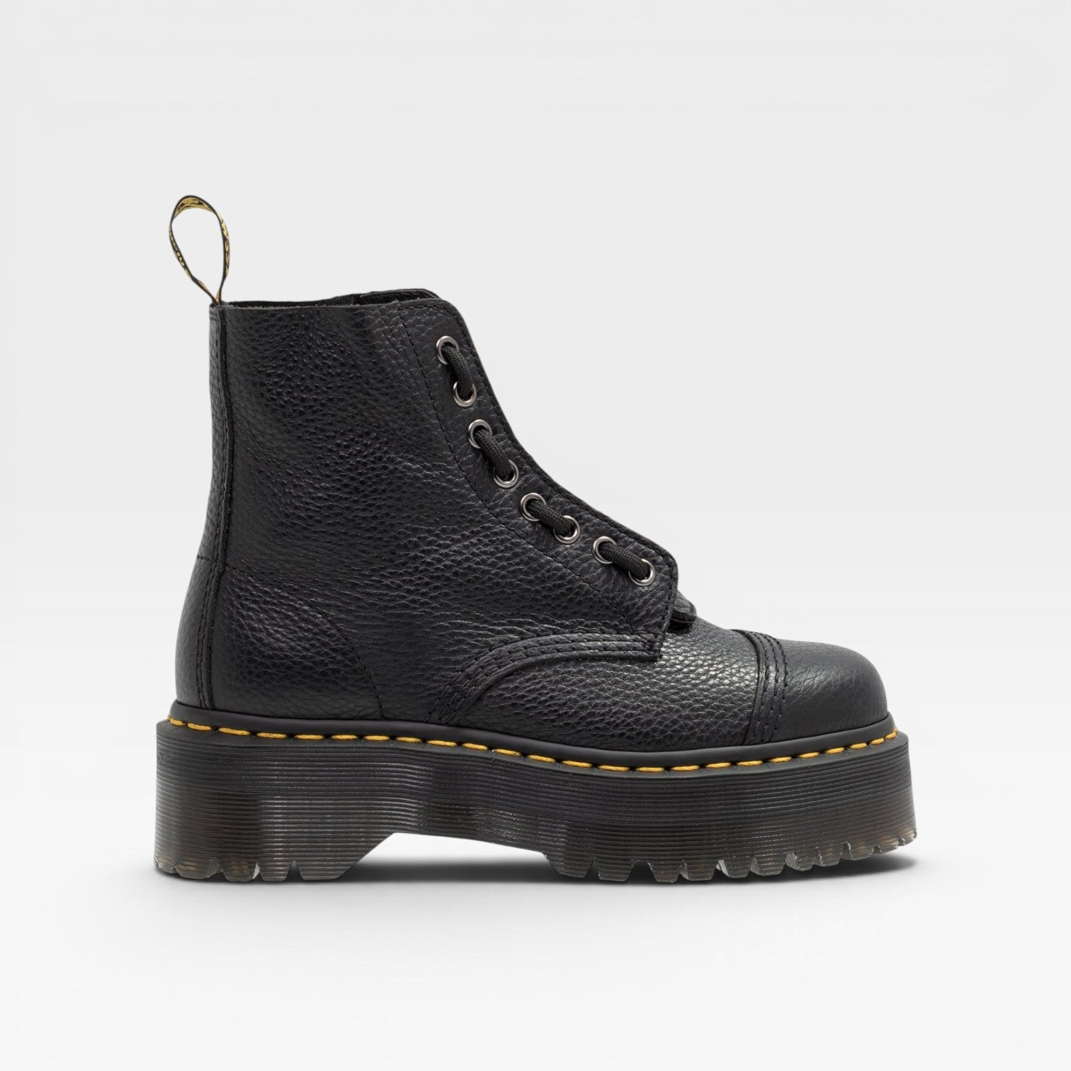 Women's Chunky Platform Boots – Round Toe Lace Up Ankle Boots
