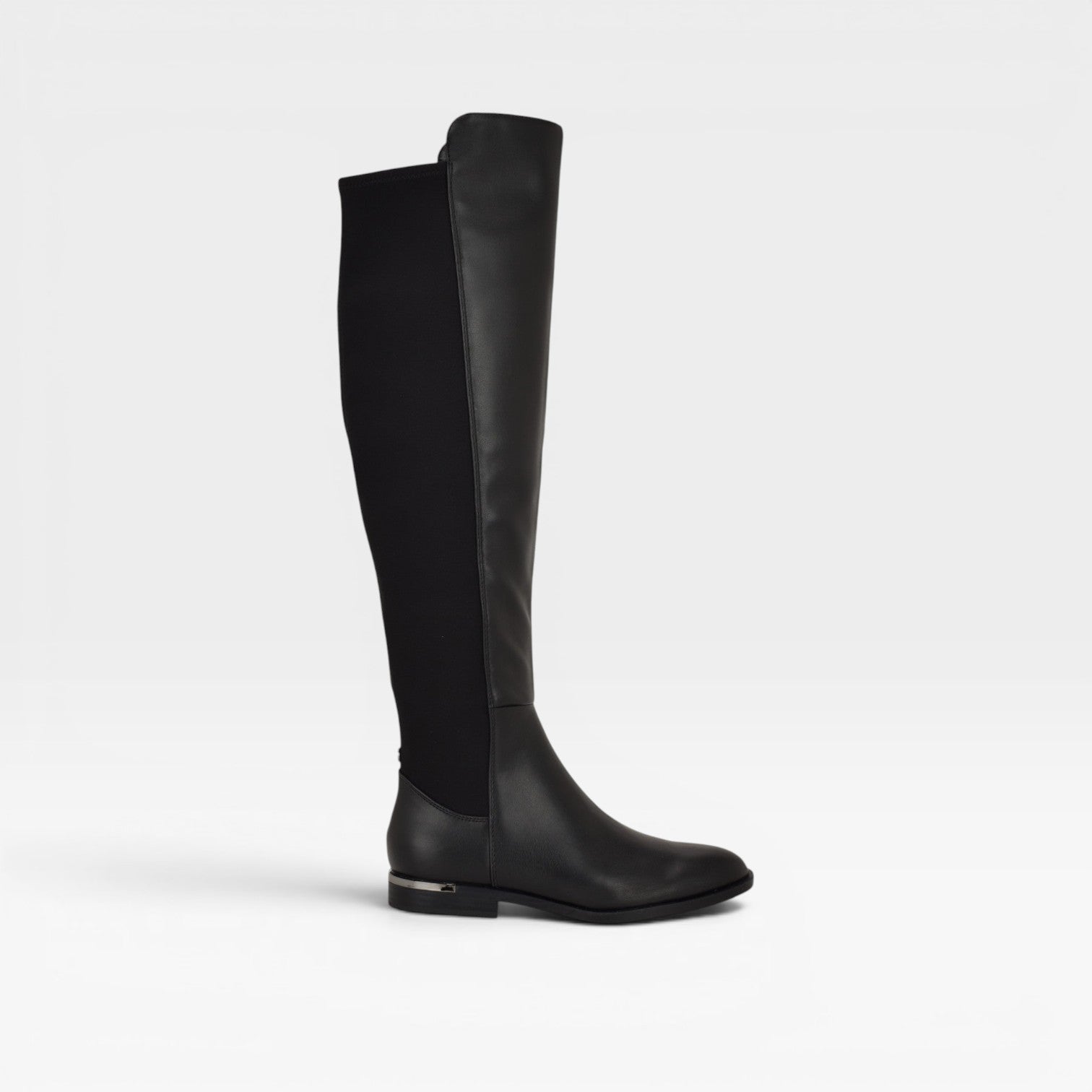 Bottes stretch au-dessus du genou pour femmes – Style plat élégant pour le quotidien et les occasions spéciales  