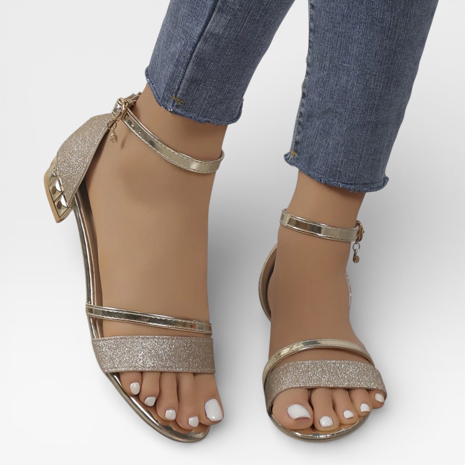 Women’s Low Block Heel Slingback Sandals