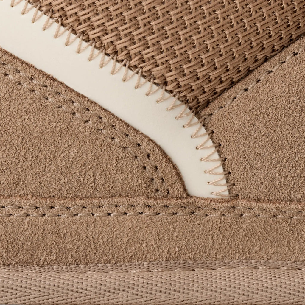 Women's Shearling Lined Sneakers – Cozy Genuine Suede Chunky Trainers