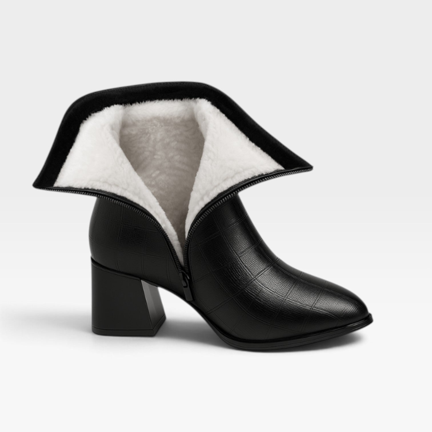 Women's Leather Pointed Toe Ankle Boots