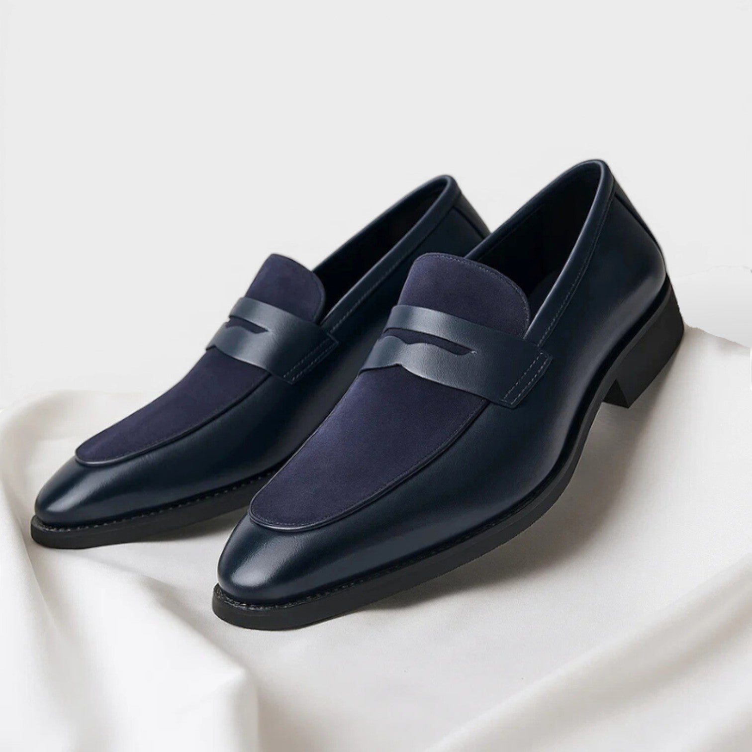 Men’s Leather Penny Loafers for Smart Casual Wear