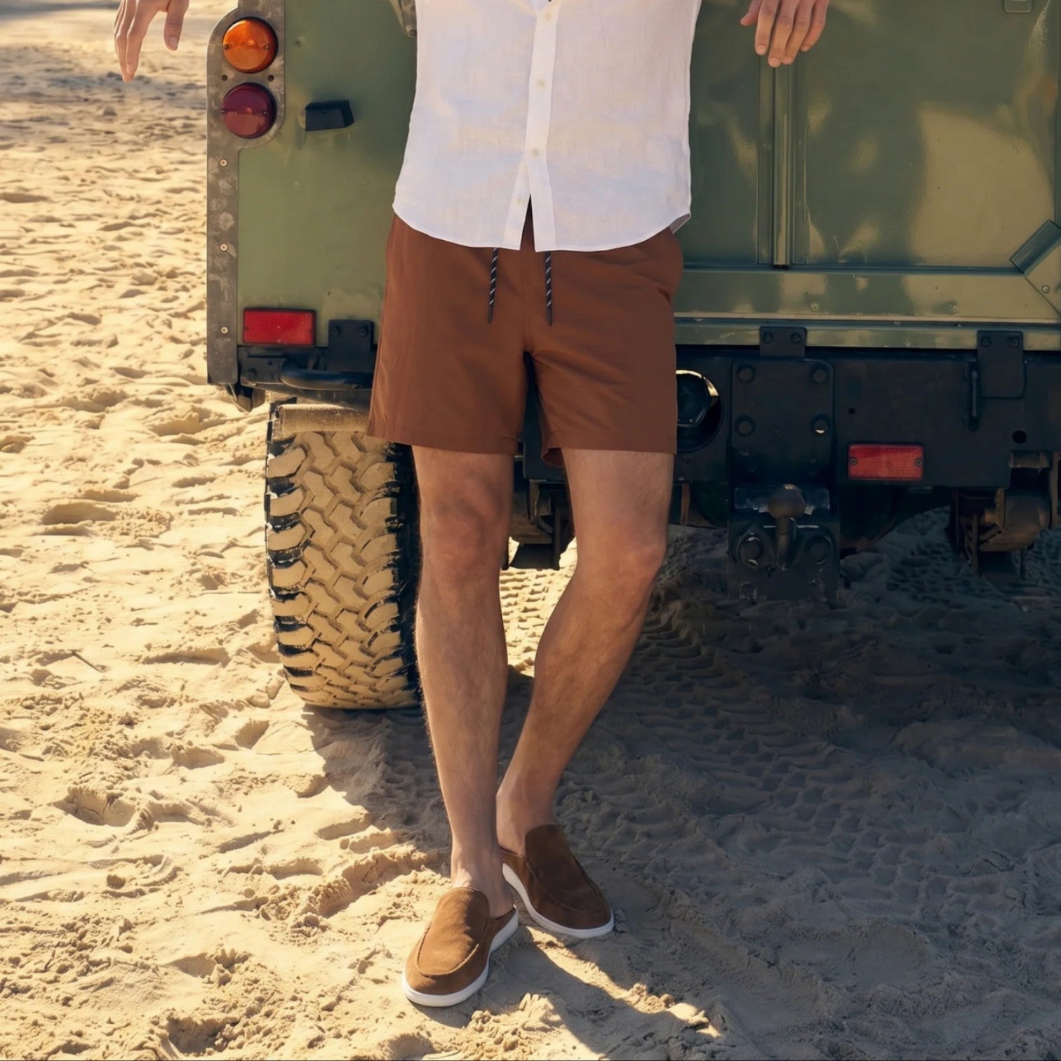 Men's Suede Mules – Backless Slip On Loafers Smart Casual Slides