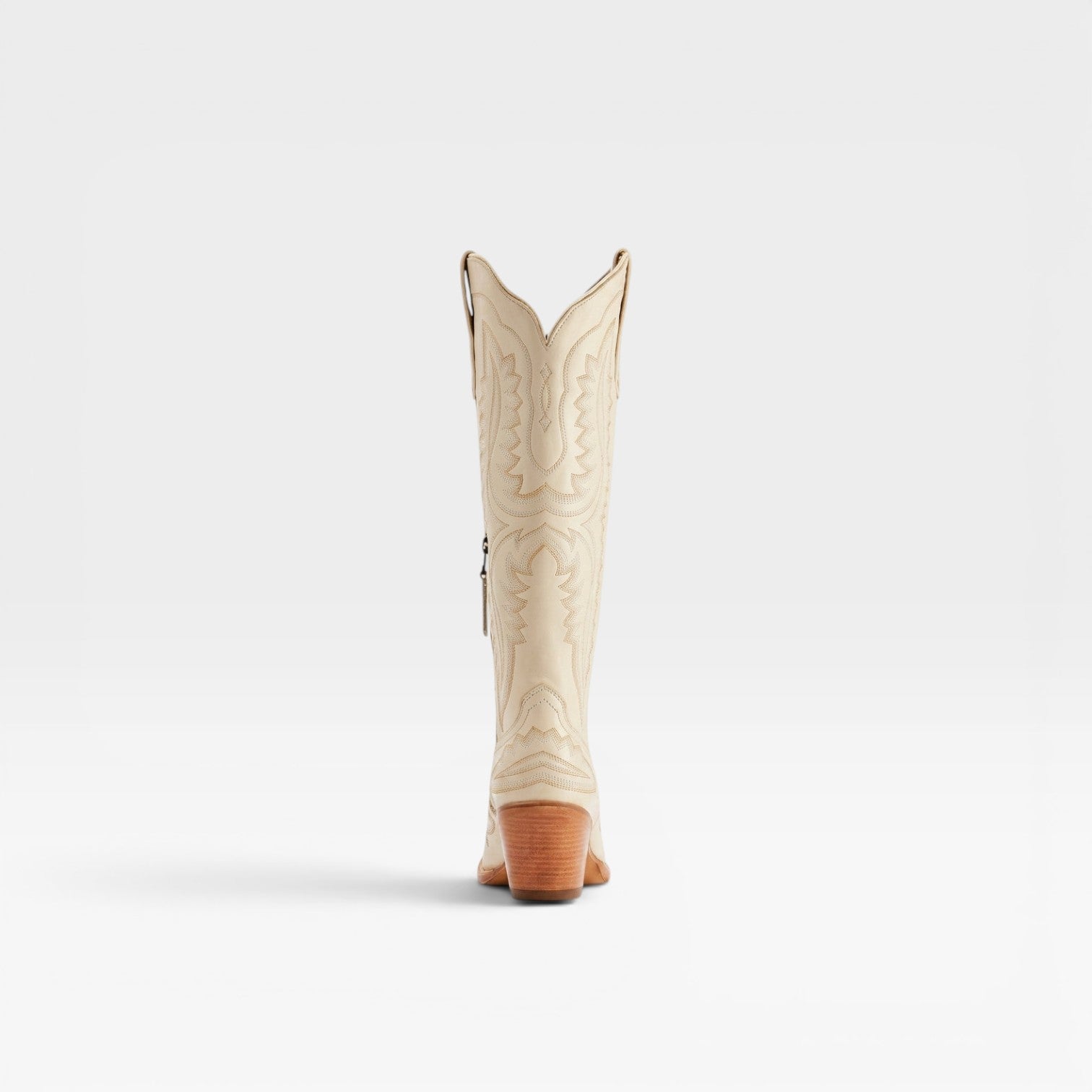 Women's Tall Cowboy Boots – Elegant Embroidered Western Block Heel Knee High Style