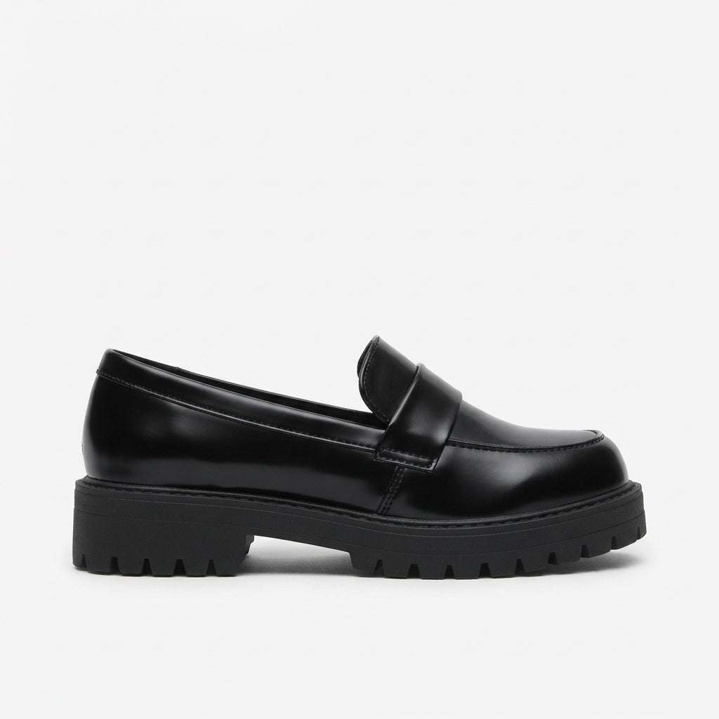 Women's Easygoing Chunky Penny Loafers