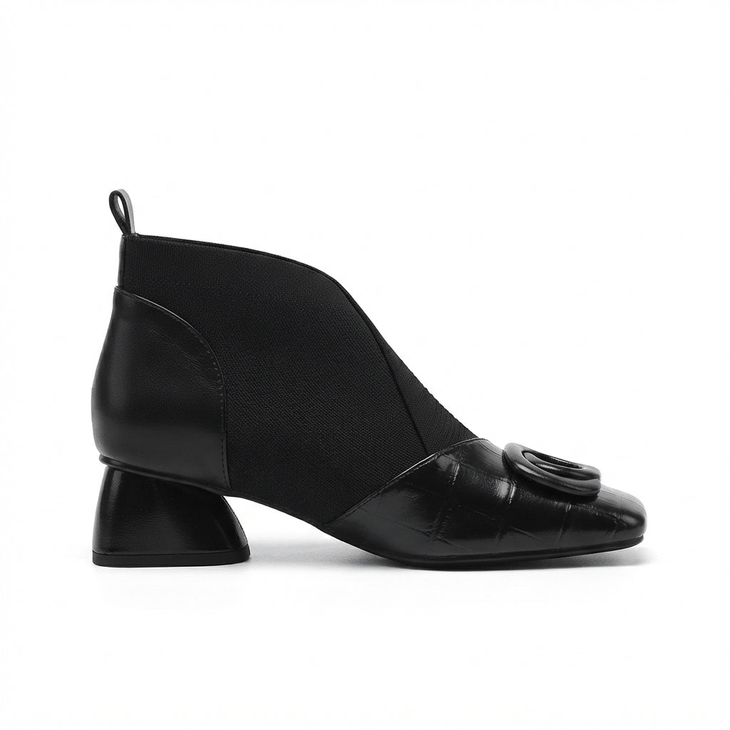 Women's Elegant Orthopedic Heeled Sock Boots