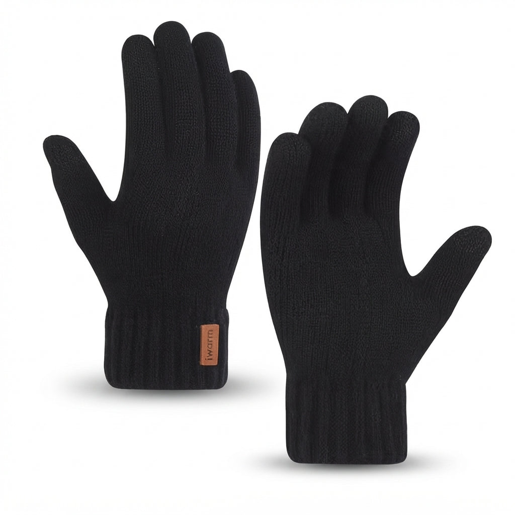 Unisex Cosy Touchscreen Knit Gloves
