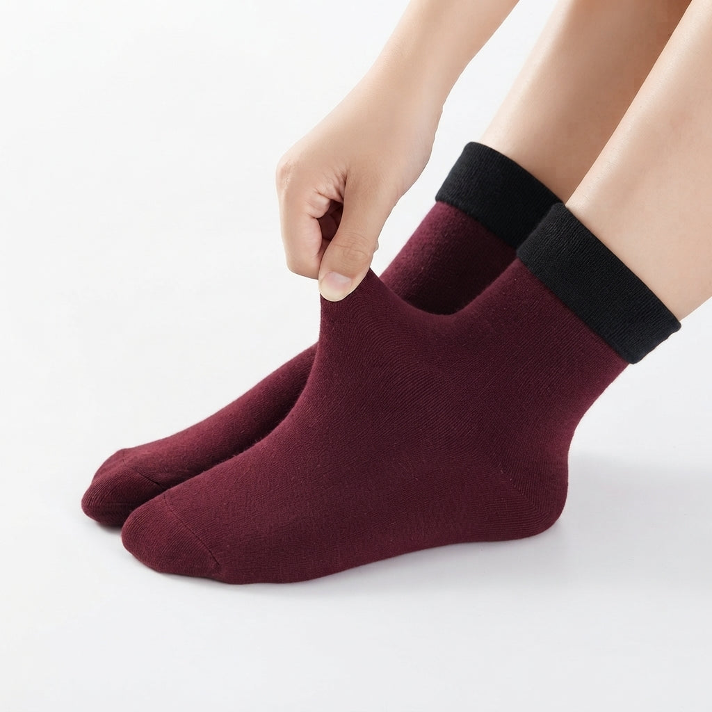 Women's Cosy Fleece-Lined Winter Socks