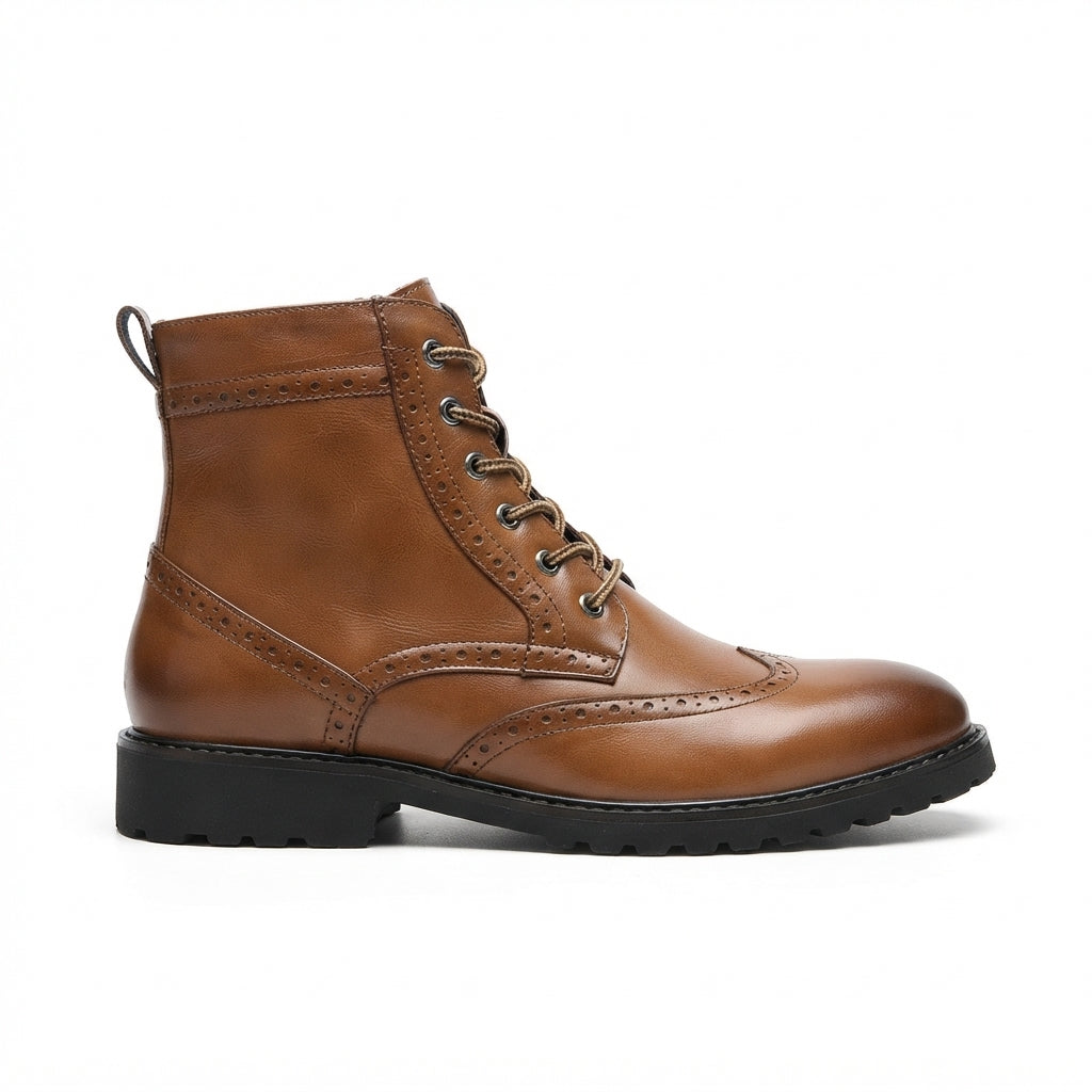 Men's Classic Leather Combat Boots