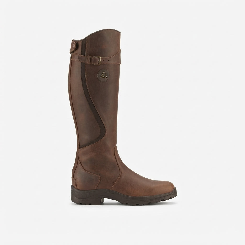 Women's Knee High Leather Riding Boots