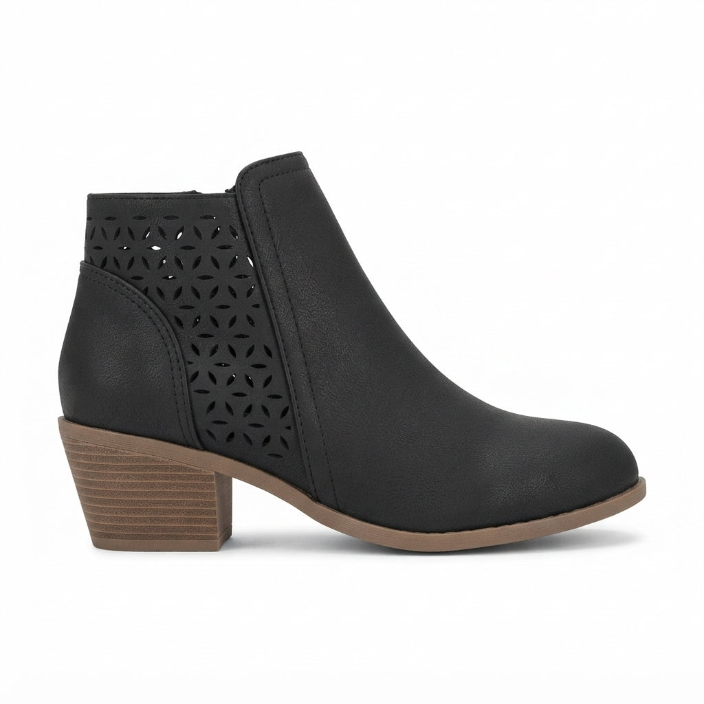 Women's Easygoing Orthopedic Heeled Ankle Boots