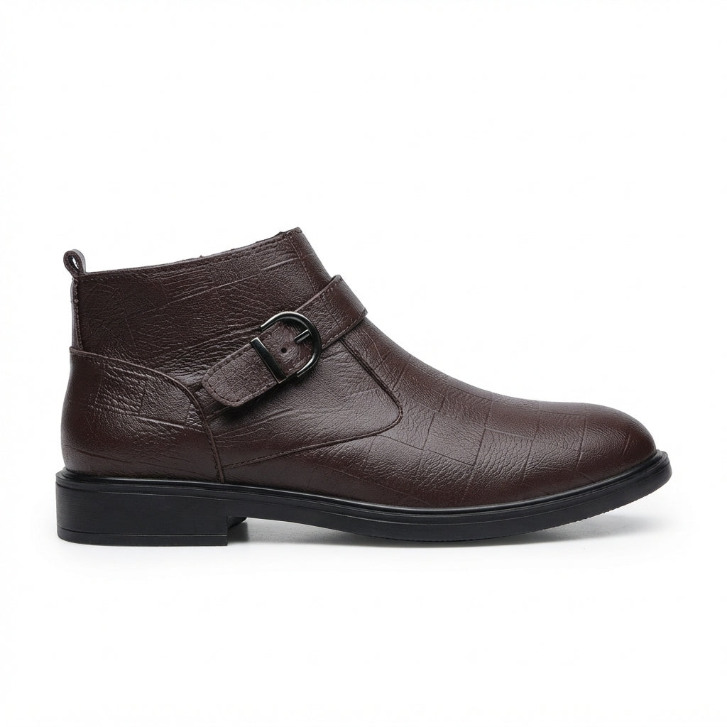 Men's Refined Leather Ankle Boots