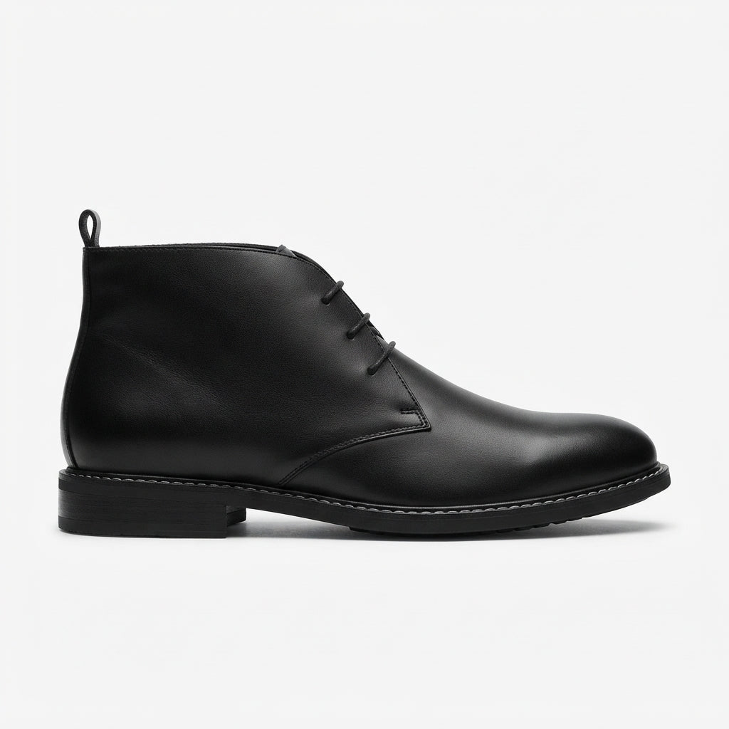Men's Classic Leather Ankle Boots