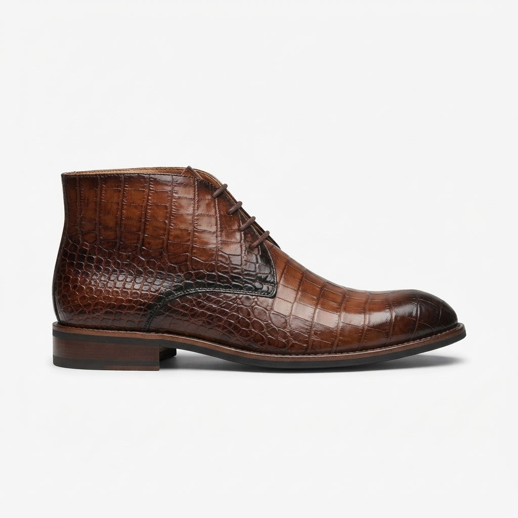 Men's Leather Ankle Boots
