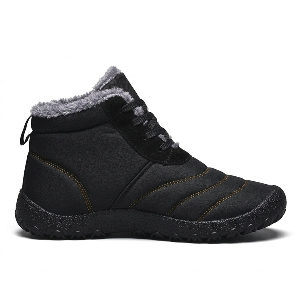 Men's Cosy Lace-Up Snow Boots