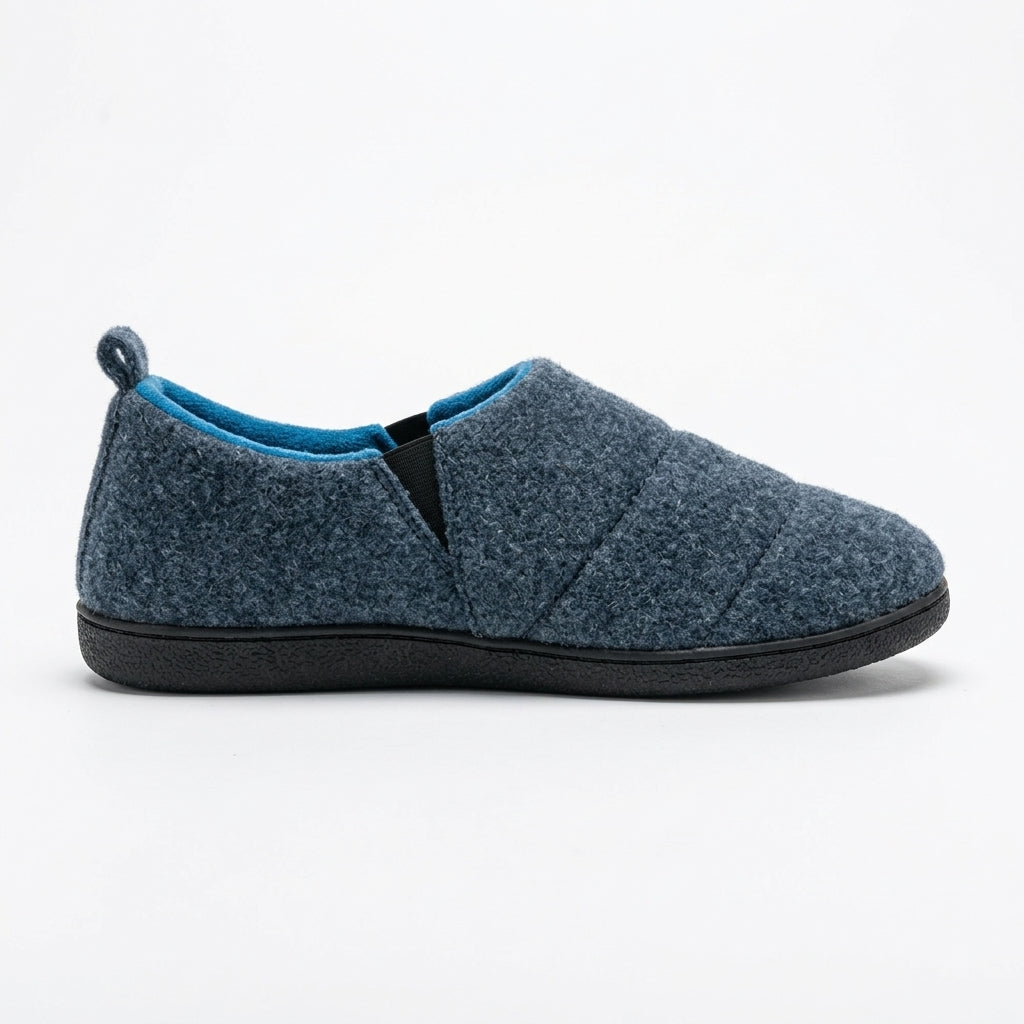 Men's Cosy Closed-Toe Winter Slippers