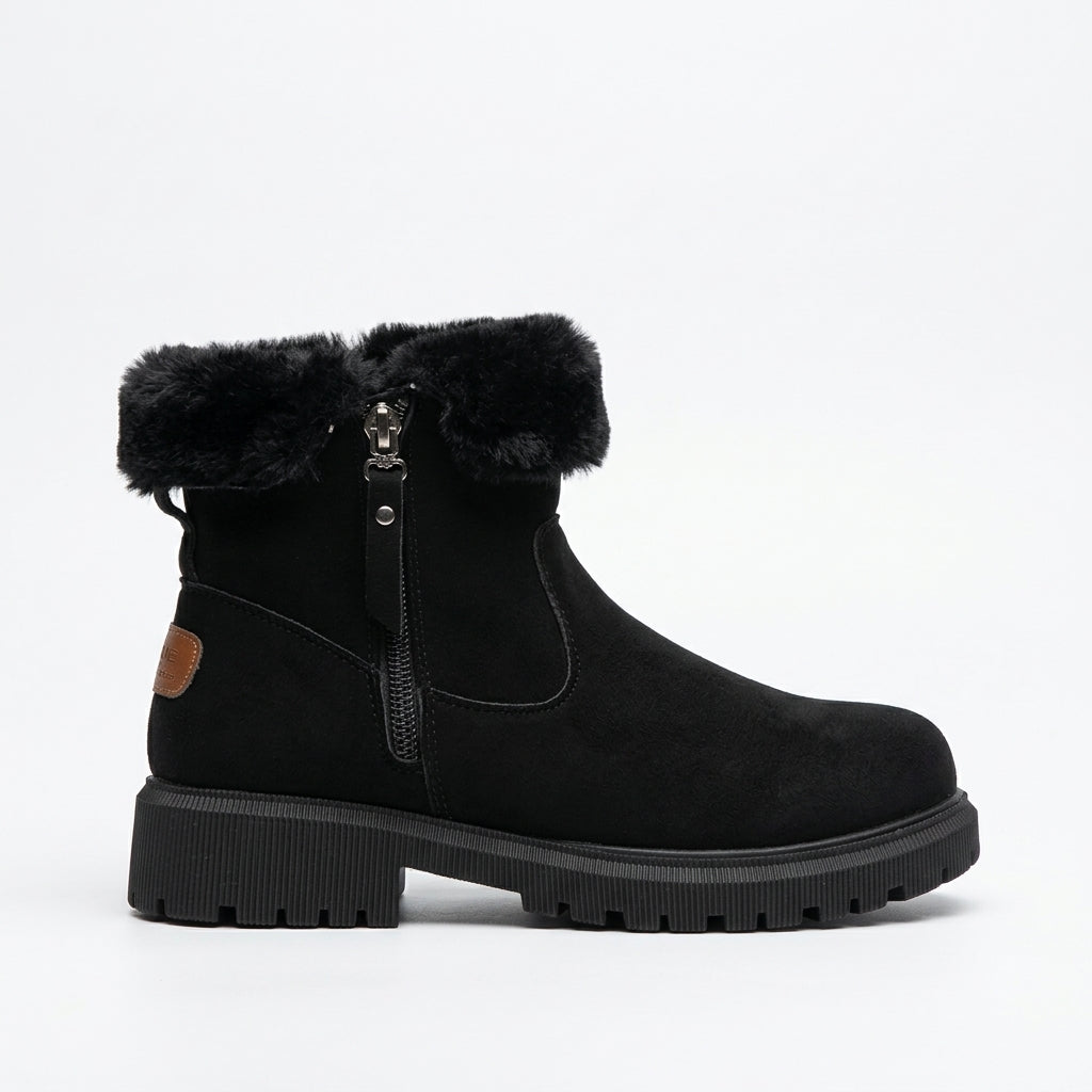 Women's Cosy Suede Side-Zip Ankle Boots