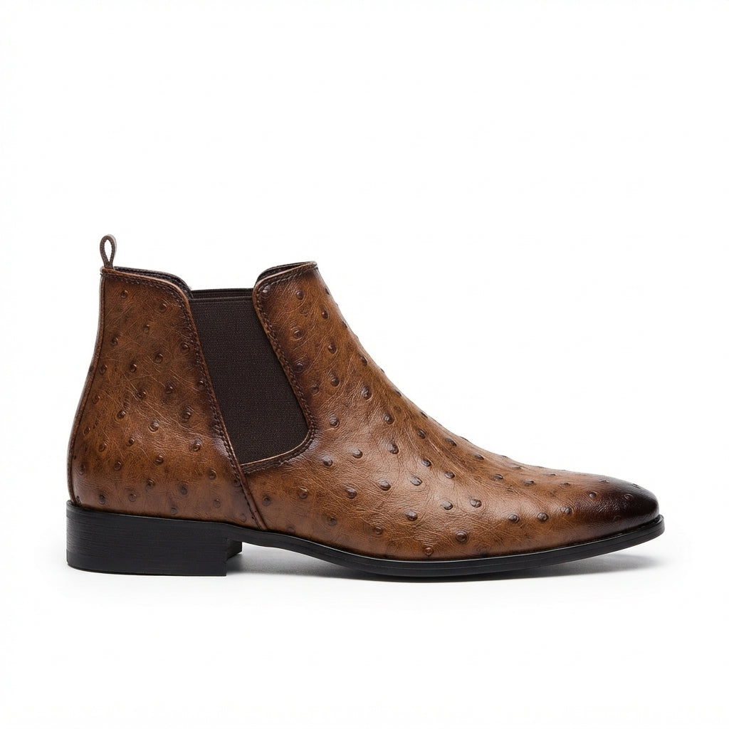 Men's Pointed Toe Chelsea Boots