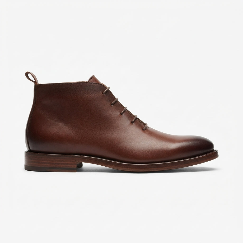 Men's Classic Leather Ankle Boots