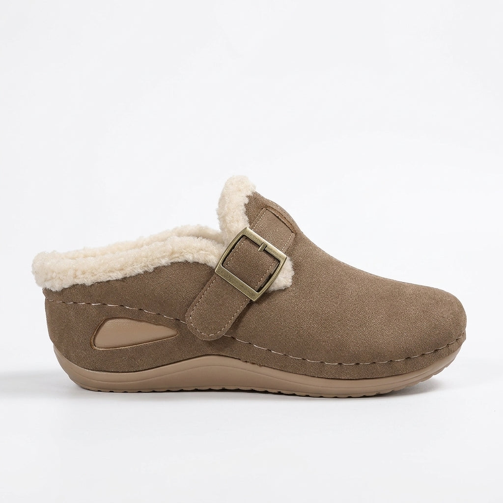 Women's Cosy Fleece-Lined Moccasin Slippers