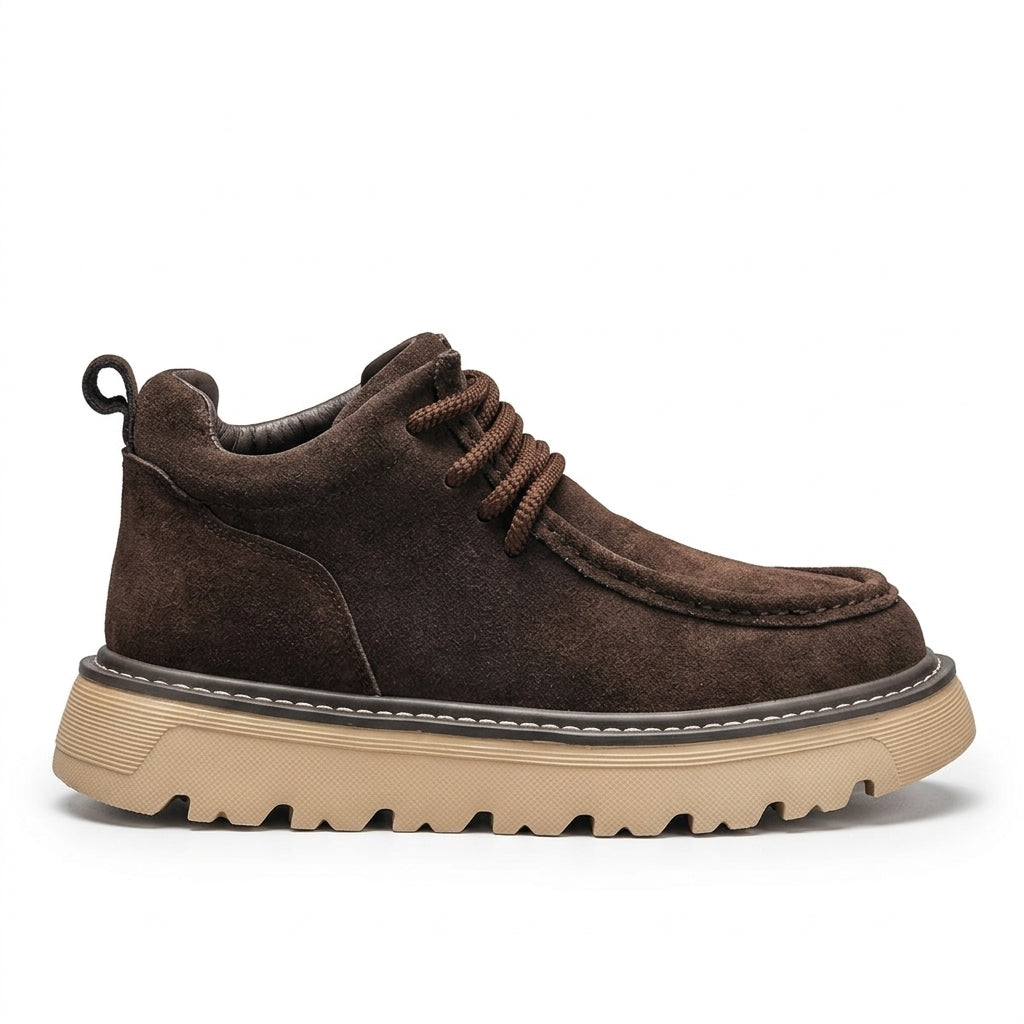 Men's Relaxed Suede Ankle Boots