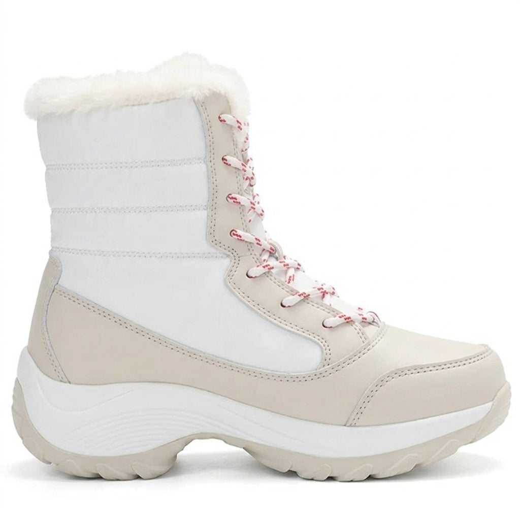 Women's Cosy Platform Lace-Up Snow Boots