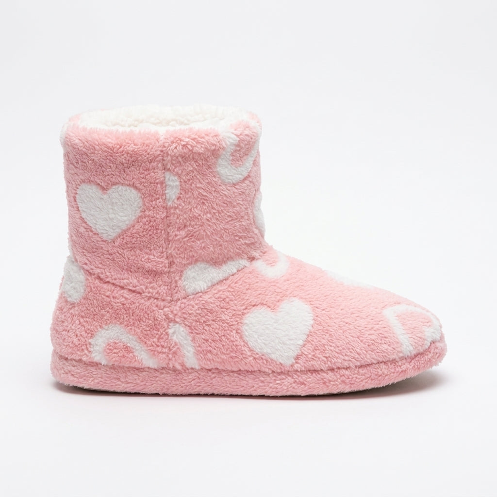 Women's Cosy Plush-Lined Slipper Boots
