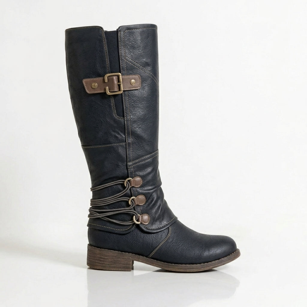Women's Elegant Heeled Knee High Boots
