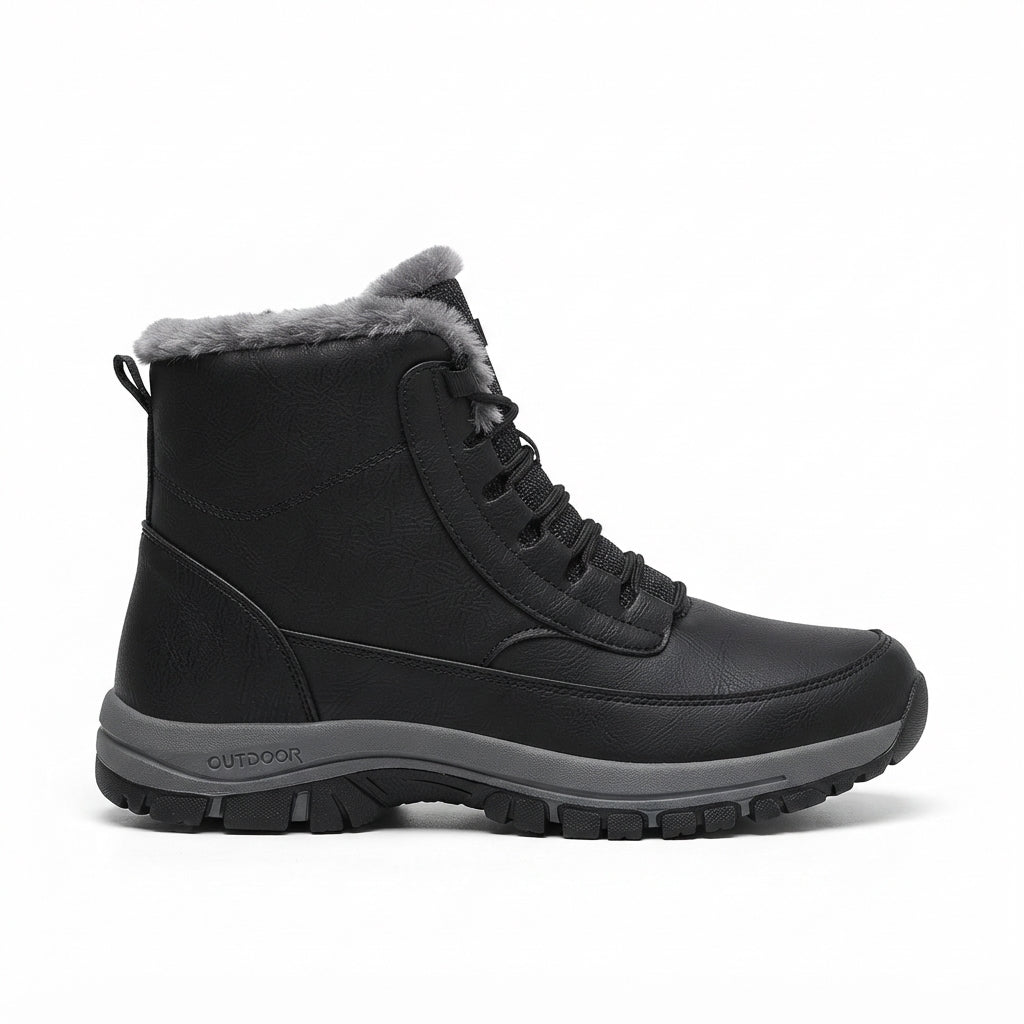 Men's Cosy Lace-Up Ankle Boots