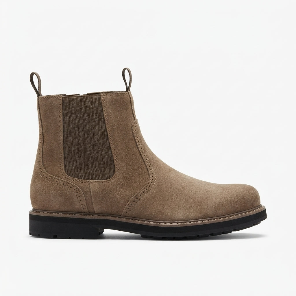 Men's Classic Suede Chelsea Boots