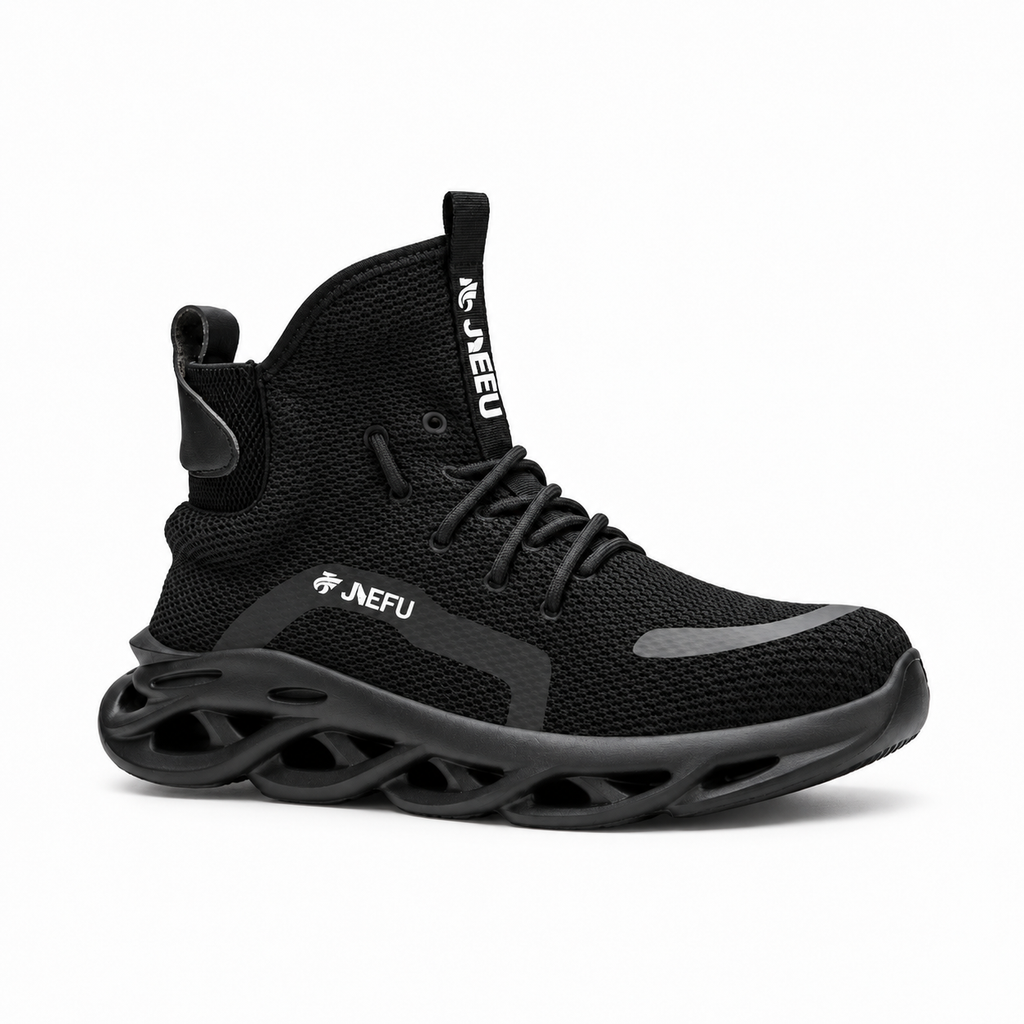 Men's Orthopedic High-Top Toe Safety Trainers