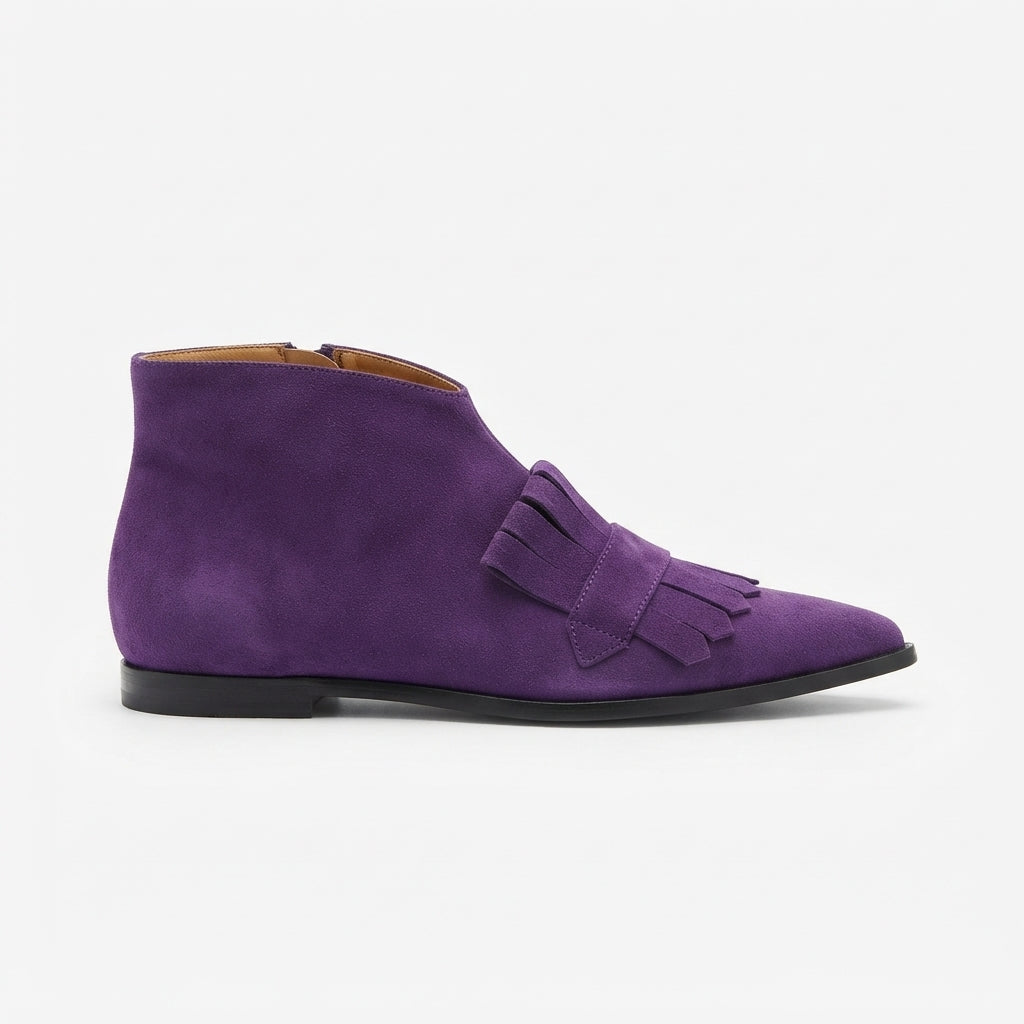 Women's Sophisticated Suede Ankle Boots