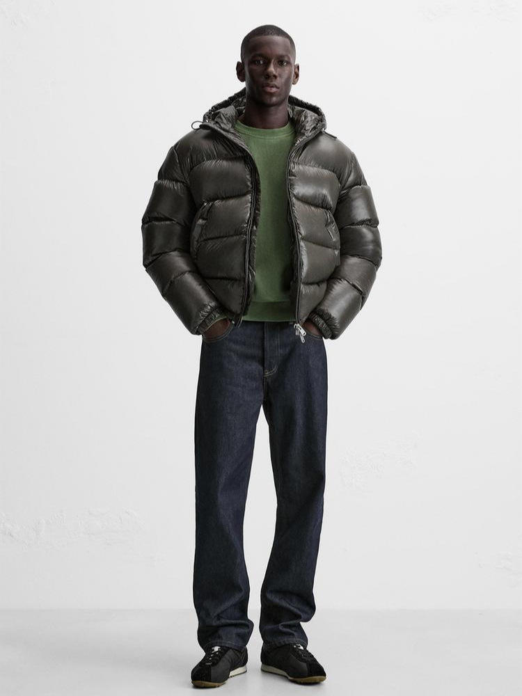 Men's Cosy Hooded Puffer Jacket