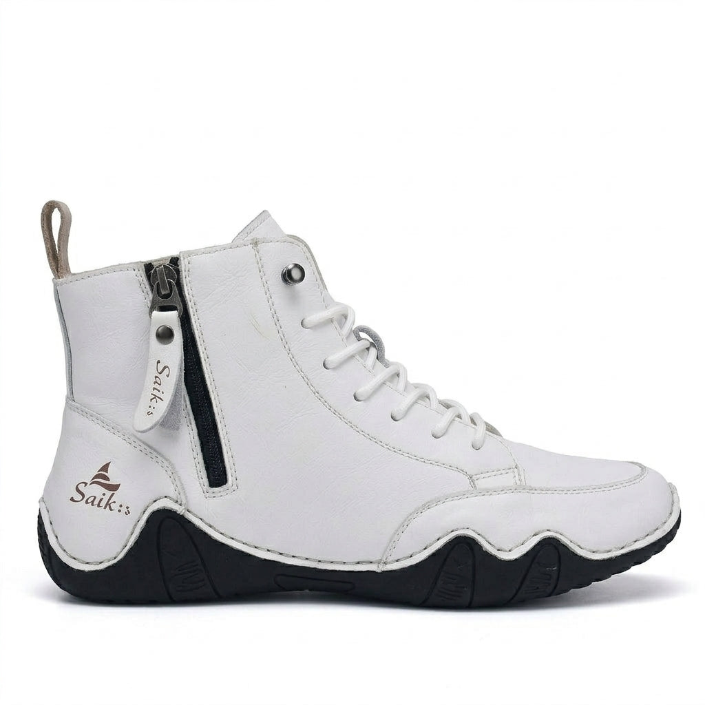 Men's Rugged Leather Ankle Boots