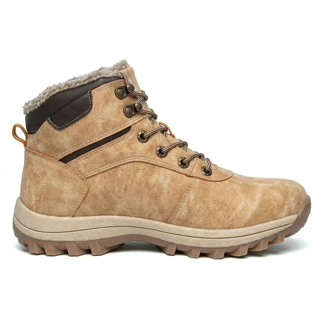 Men's Rugged Waterproof Winter Hiking Boots