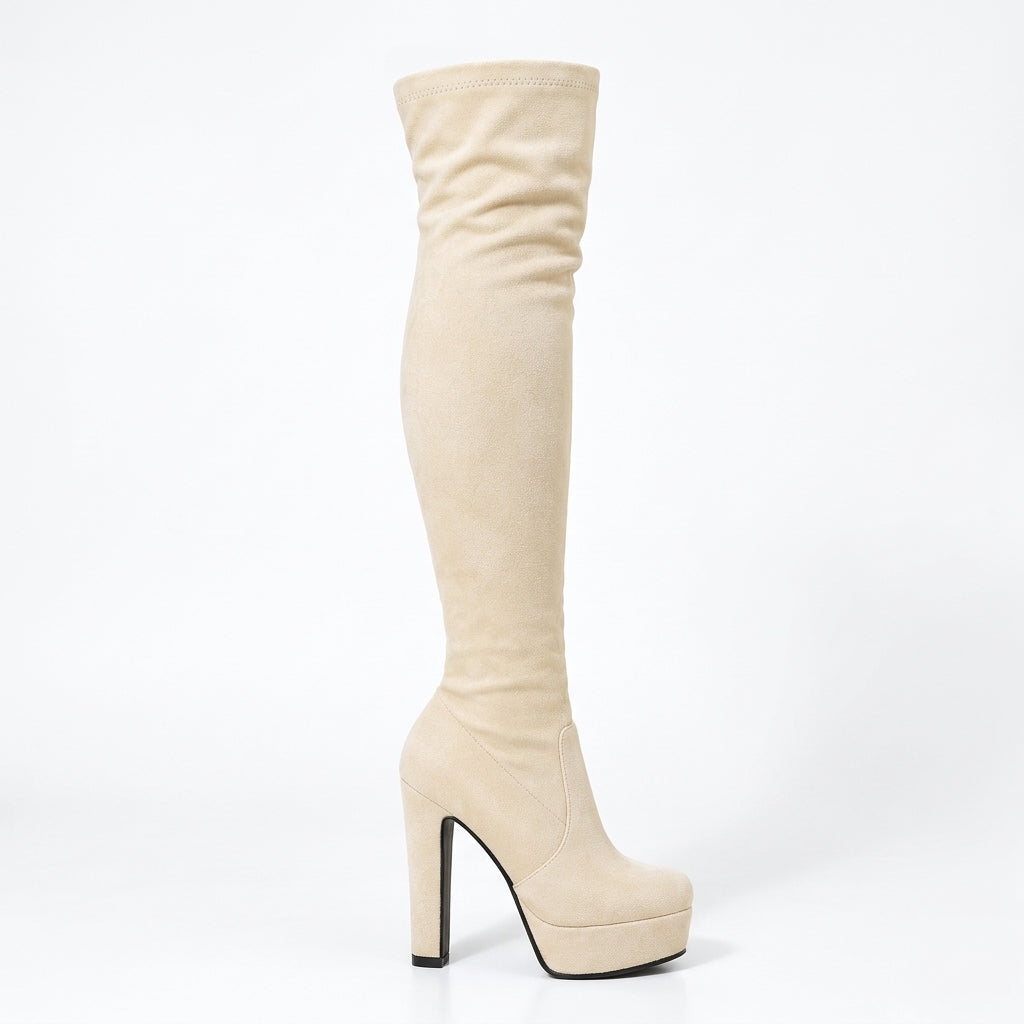 Women's Chic Platform Over The Knee Boots