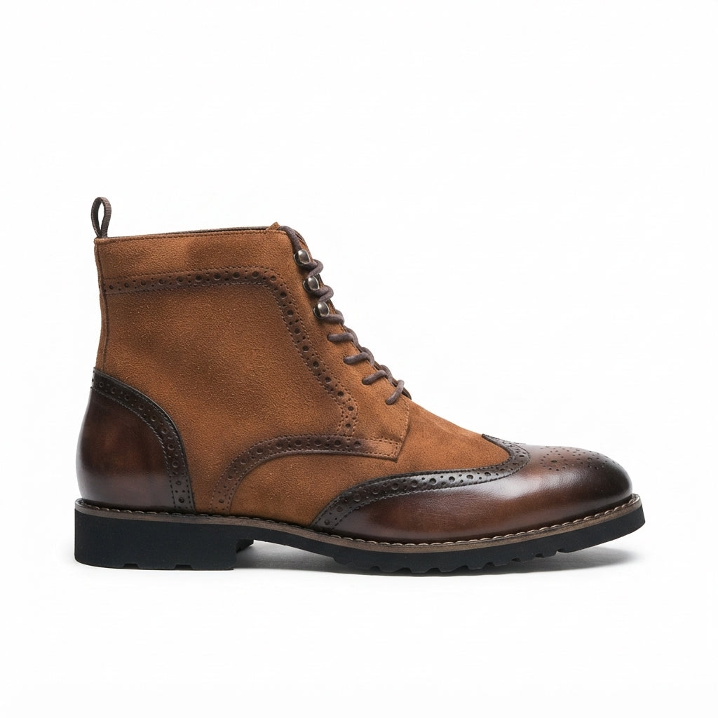 Men's Classic Leather Ankle Boots