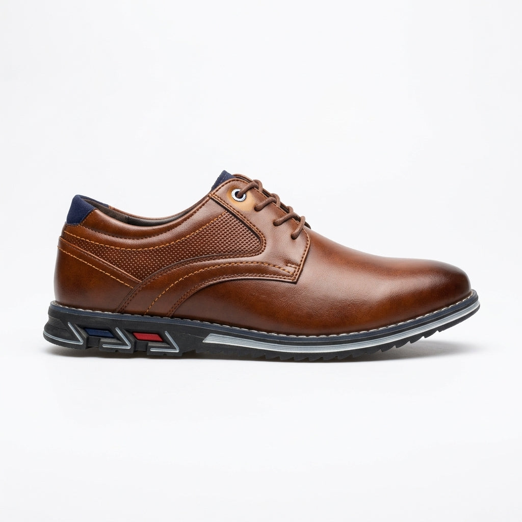 Men's Leather Derby Shoes