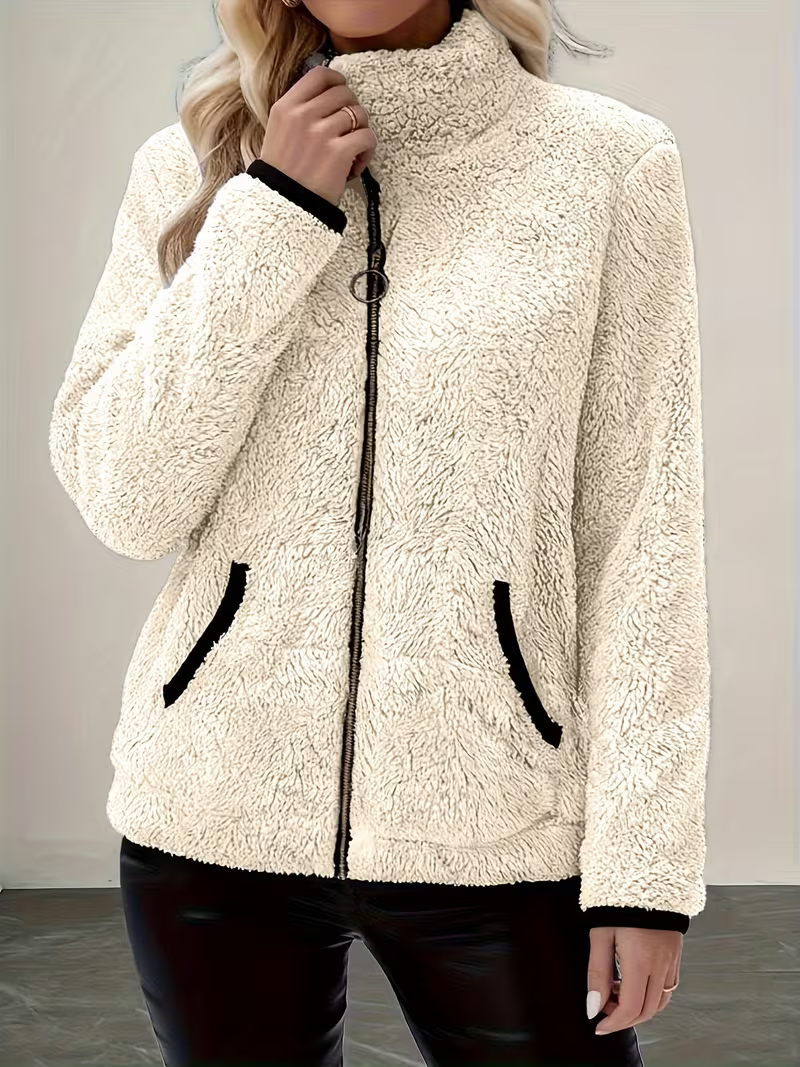 Women's Cosy Fleece Zip-Up Jacket