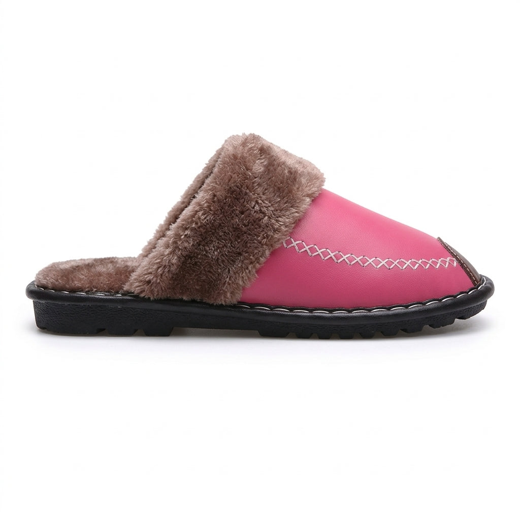 Women's Cosy Leather Slippers