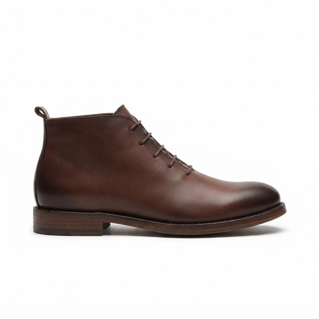 Men's Classic Leather Ankle Boots