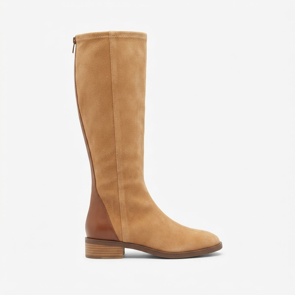 Women's Elegant Heeled Knee High Boots