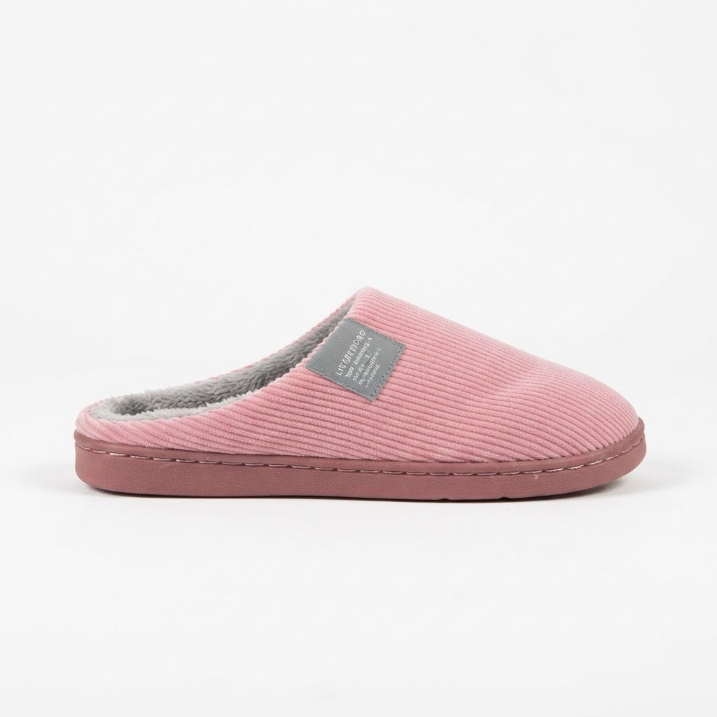 Women's Cosy Ribbed Slippers