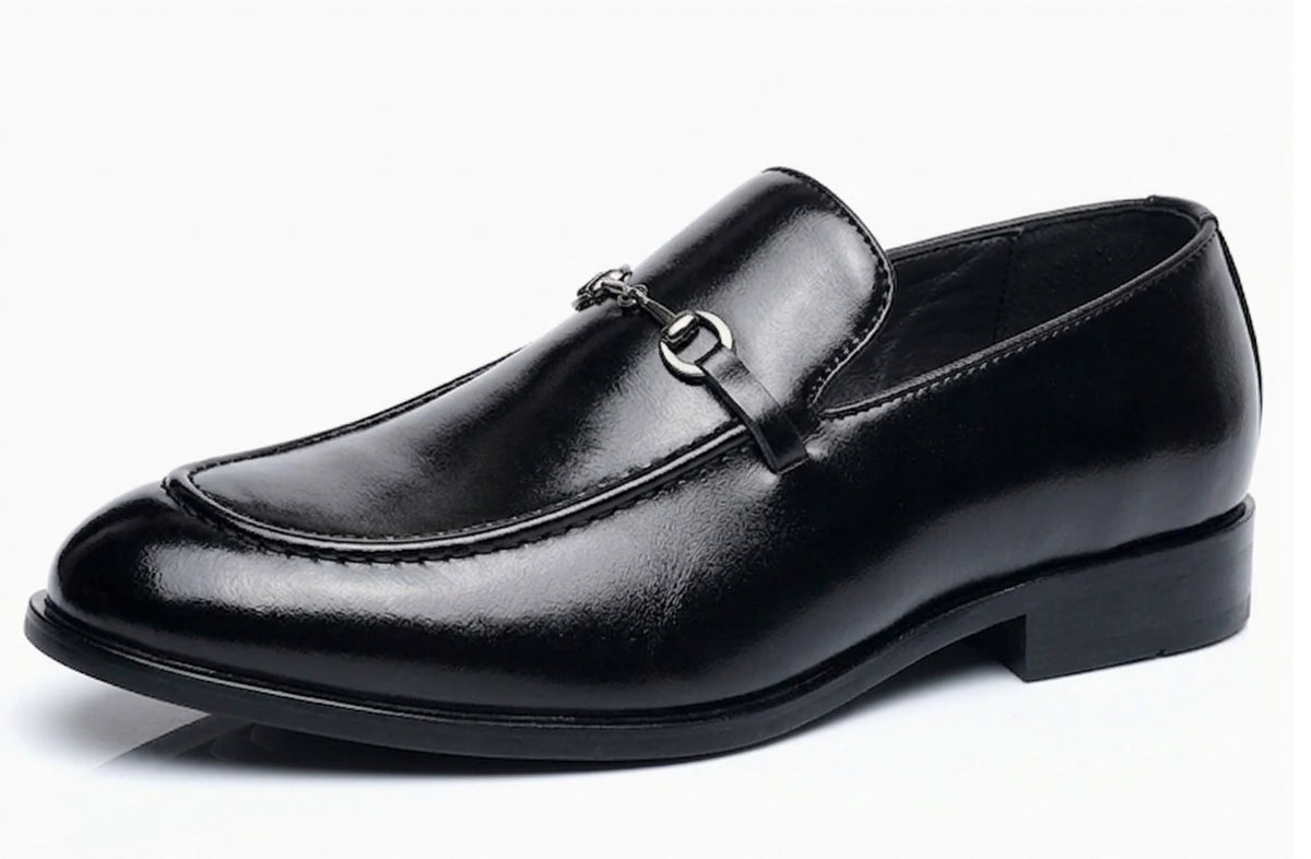 Men's Black Loafers – Smart Shoes