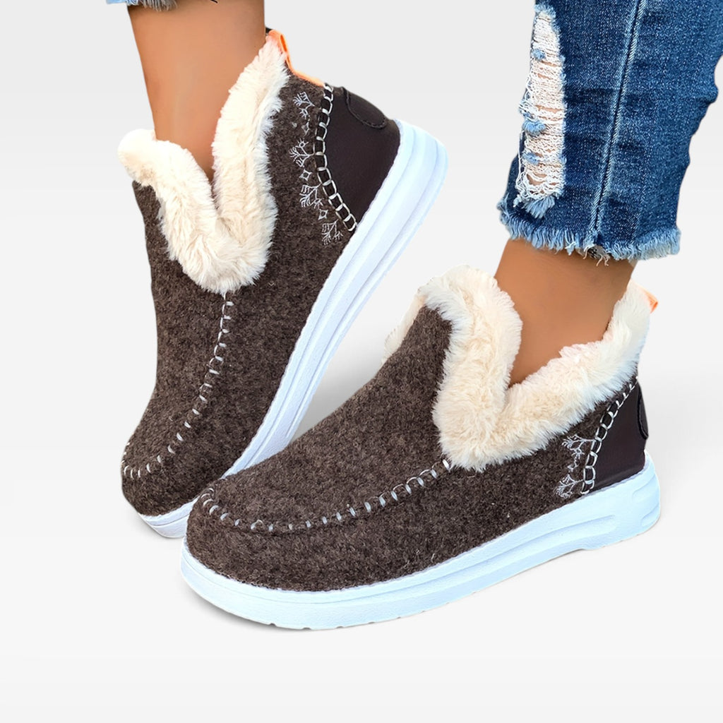 Women's Fleece Lined Ankle Boots