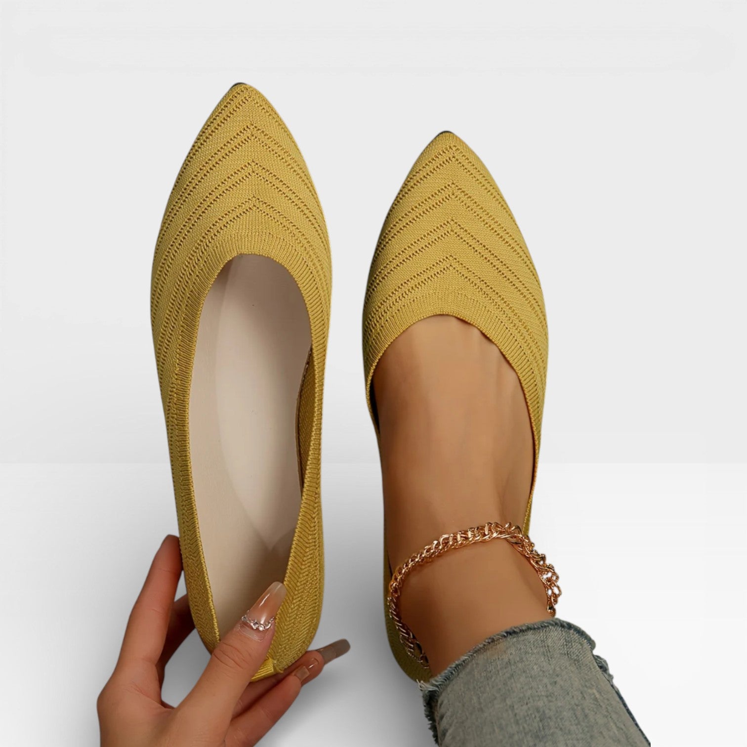 Women’s Comfortable Pointed Toe Ballet Flats