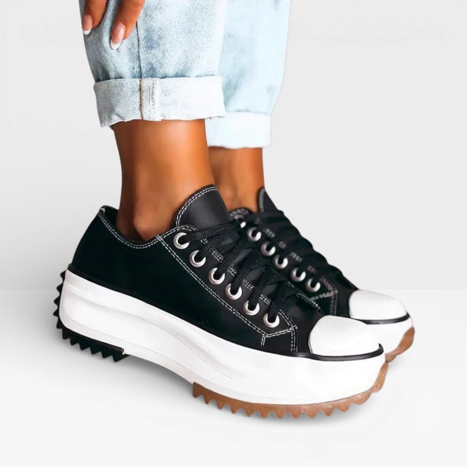 Women’s High Sole Comfort Sneakers – Daily Wear