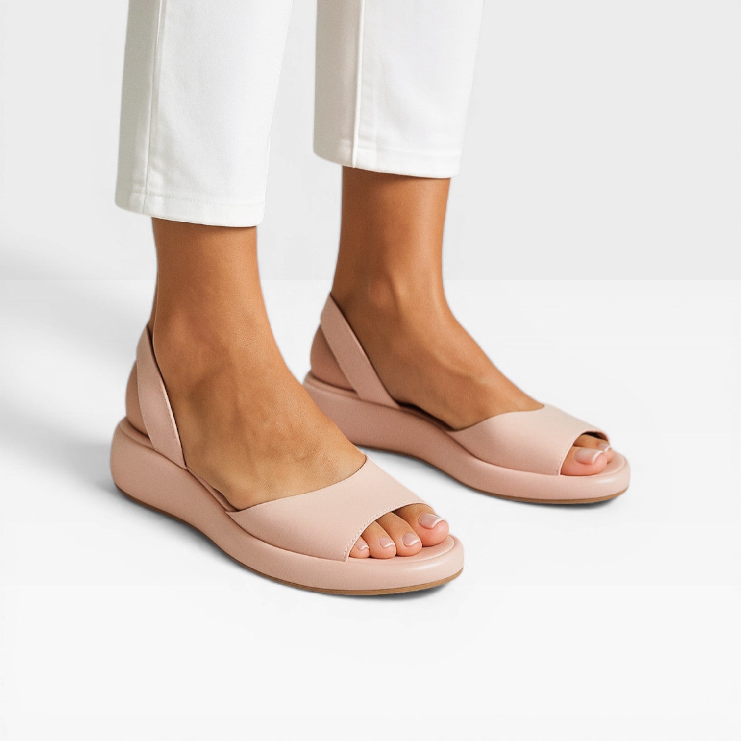 Women’s Dressy Wedge Sandals – Open Toe Style